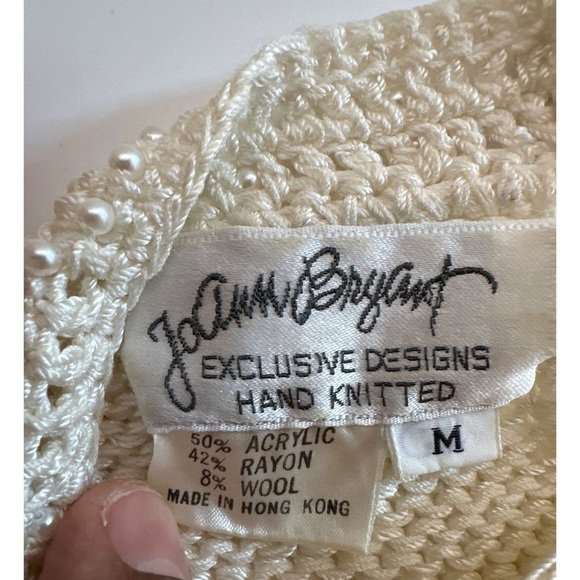 Joann Bryant Beaded Embroidered Butterfly Sweater - Picture 10 of 12